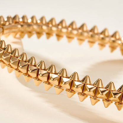 [Gaonasi Jewelry]CLASH  BRACELET MEDIUM 8MM