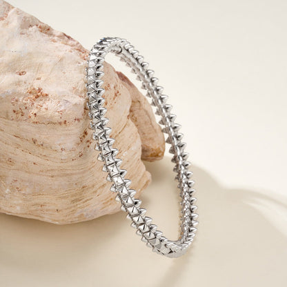 [Gaonasi Jewelry]CLASH  BRACELET MEDIUM 8MM