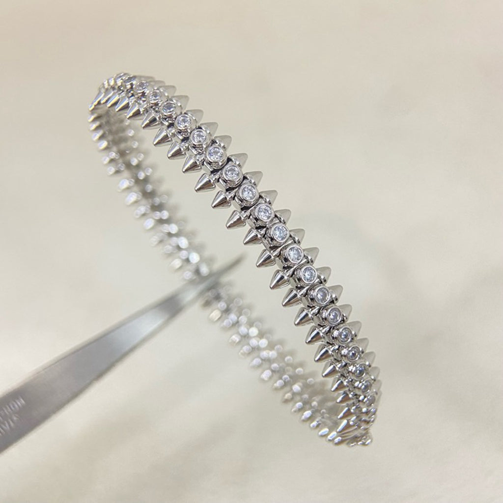 [Gaonasi Jewelry]CLASH  BRACELET 8MM DIAMONDS
