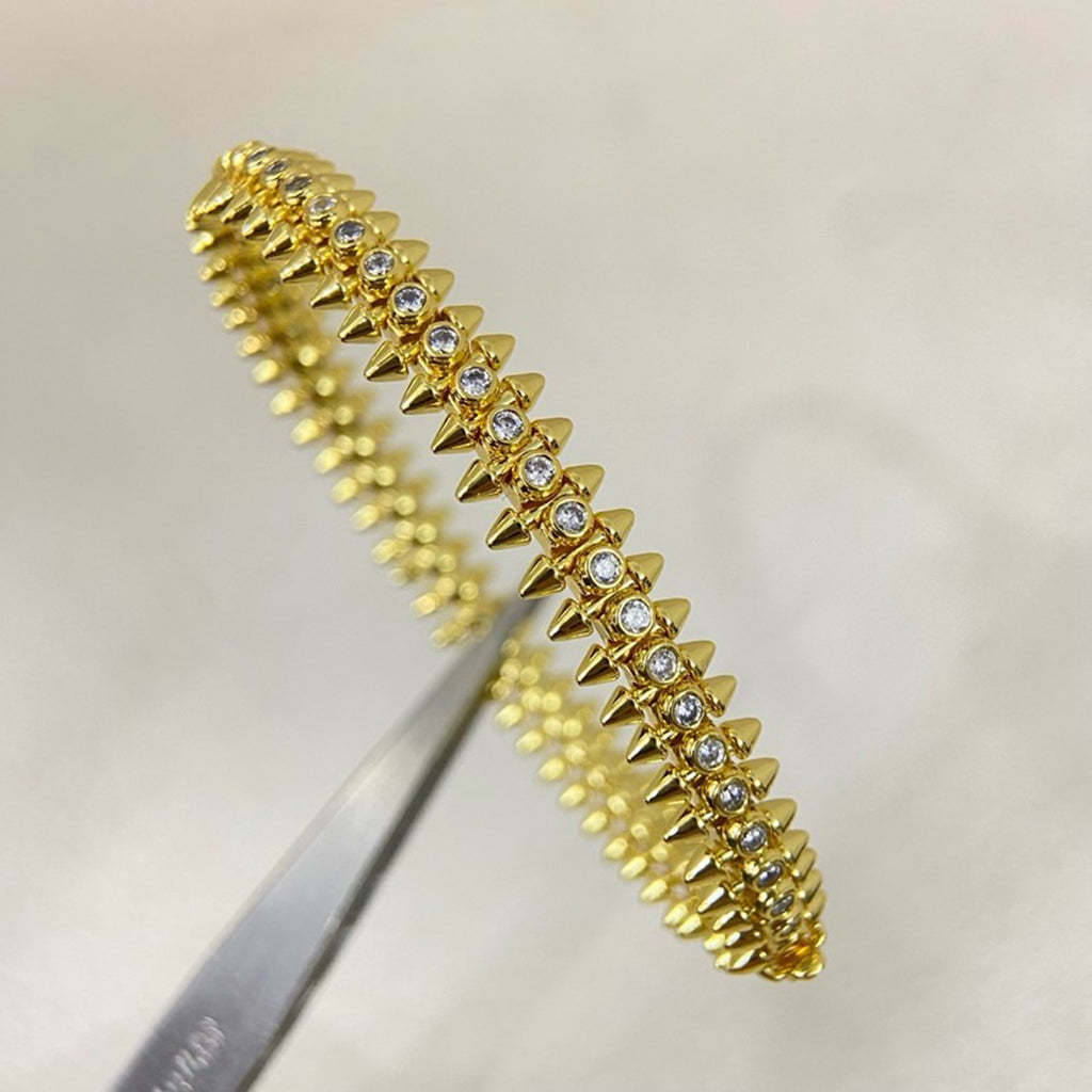 [Gaonasi Jewelry]CLASH  BRACELET 8MM DIAMONDS