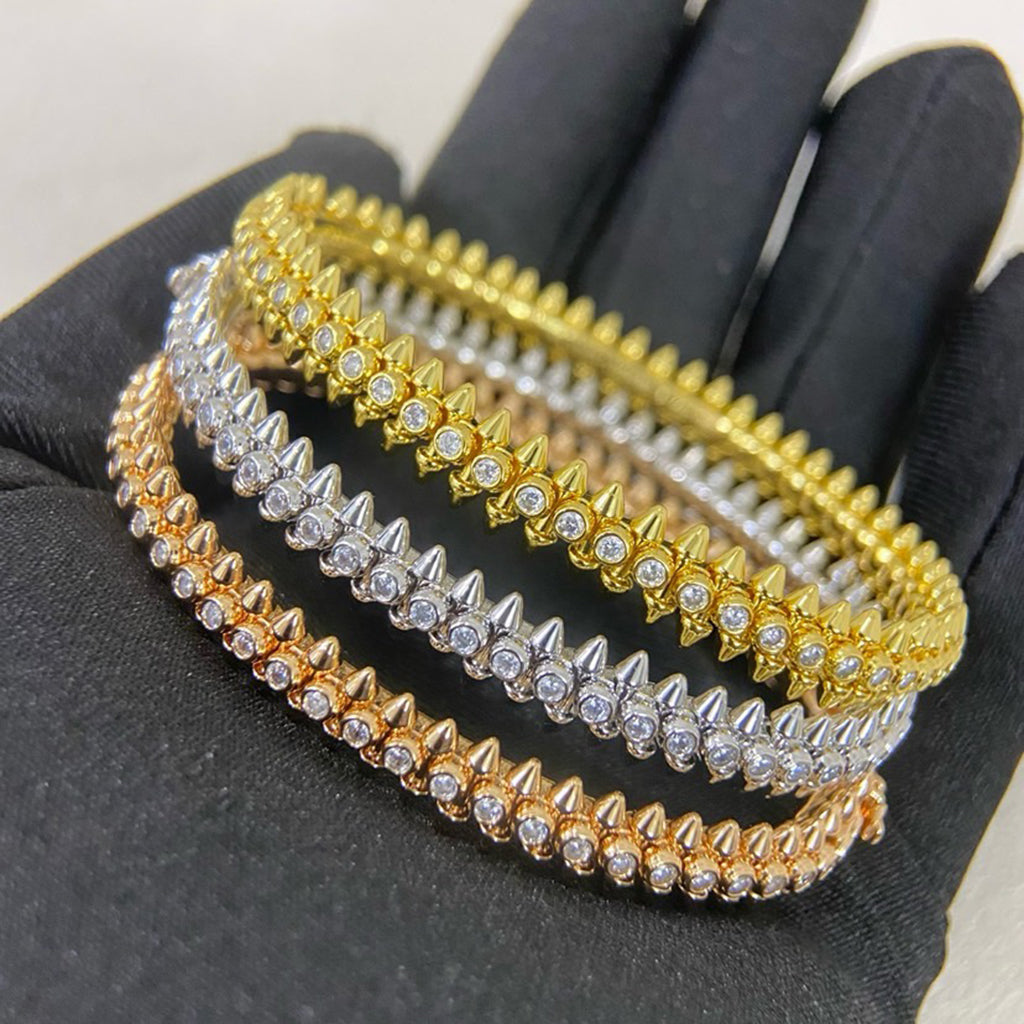 [Gaonasi Jewelry]CLASH  BRACELET 8MM DIAMONDS