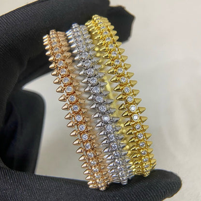 [Gaonasi Jewelry]CLASH  BRACELET 8MM DIAMONDS
