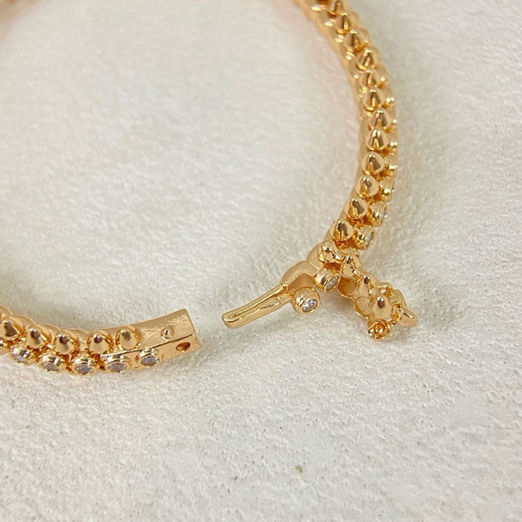 [Gaonasi Jewelry]CLASH  BRACELET 8MM DIAMONDS