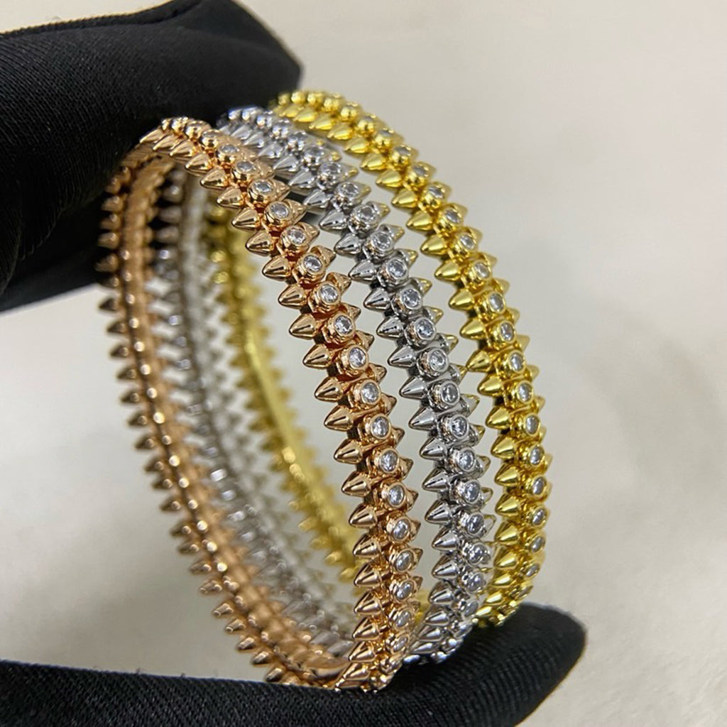 [Gaonasi Jewelry]CLASH  BRACELET 8MM DIAMONDS
