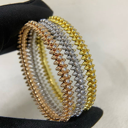 [Gaonasi Jewelry]CLASH  BRACELET 8MM DIAMONDS
