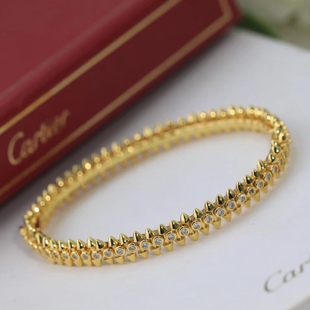 [Gaonasi Jewelry]CLASH  BRACELET 8MM DIAMONDS