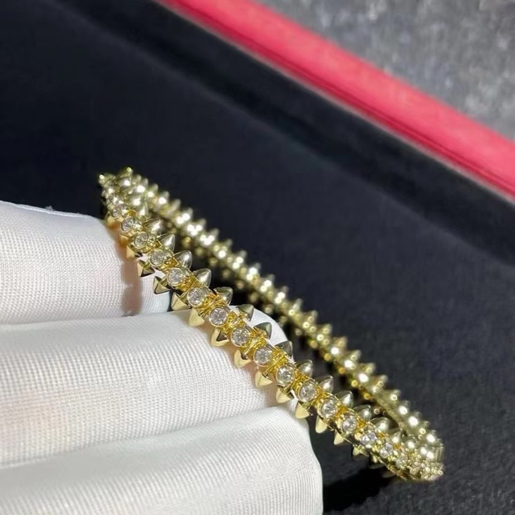 [Gaonasi Jewelry]CLASH  BRACELET 8MM DIAMONDS
