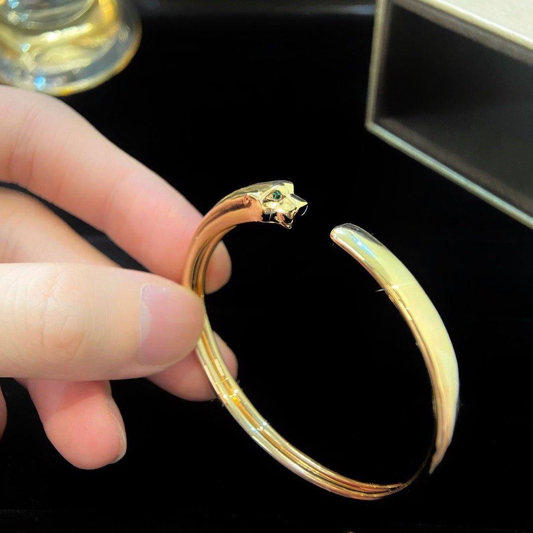 [Gaonasi Jewelry]PANTHERE OPEN BRACELET
