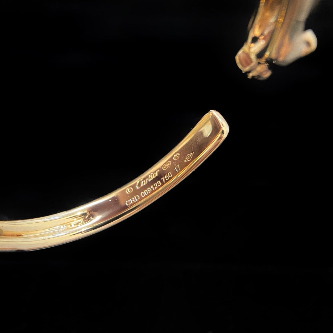 [Gaonasi Jewelry]PANTHERE OPEN BRACELET