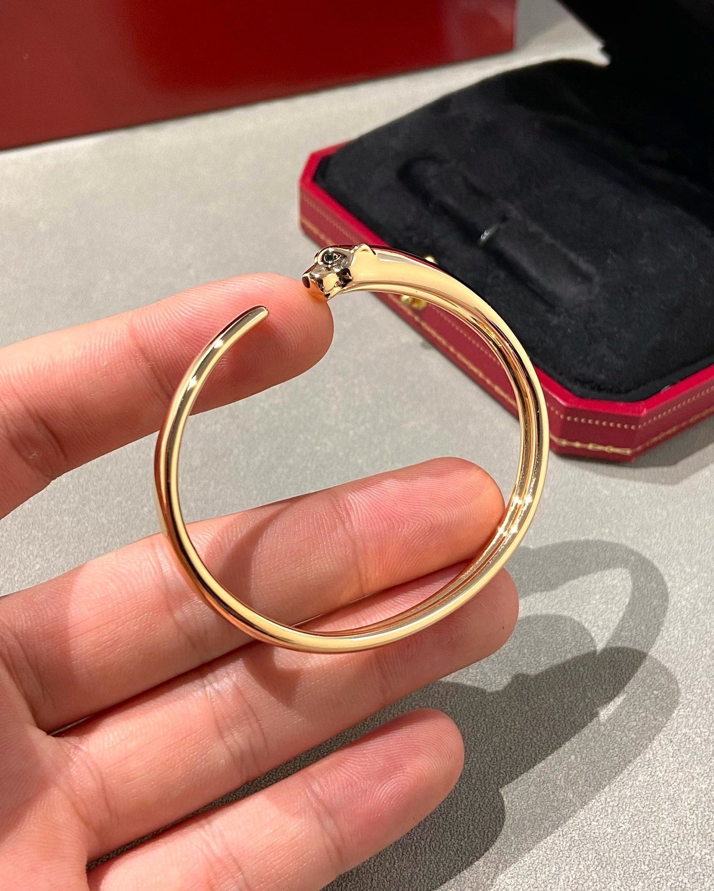 [Gaonasi Jewelry]PANTHERE OPEN BRACELET