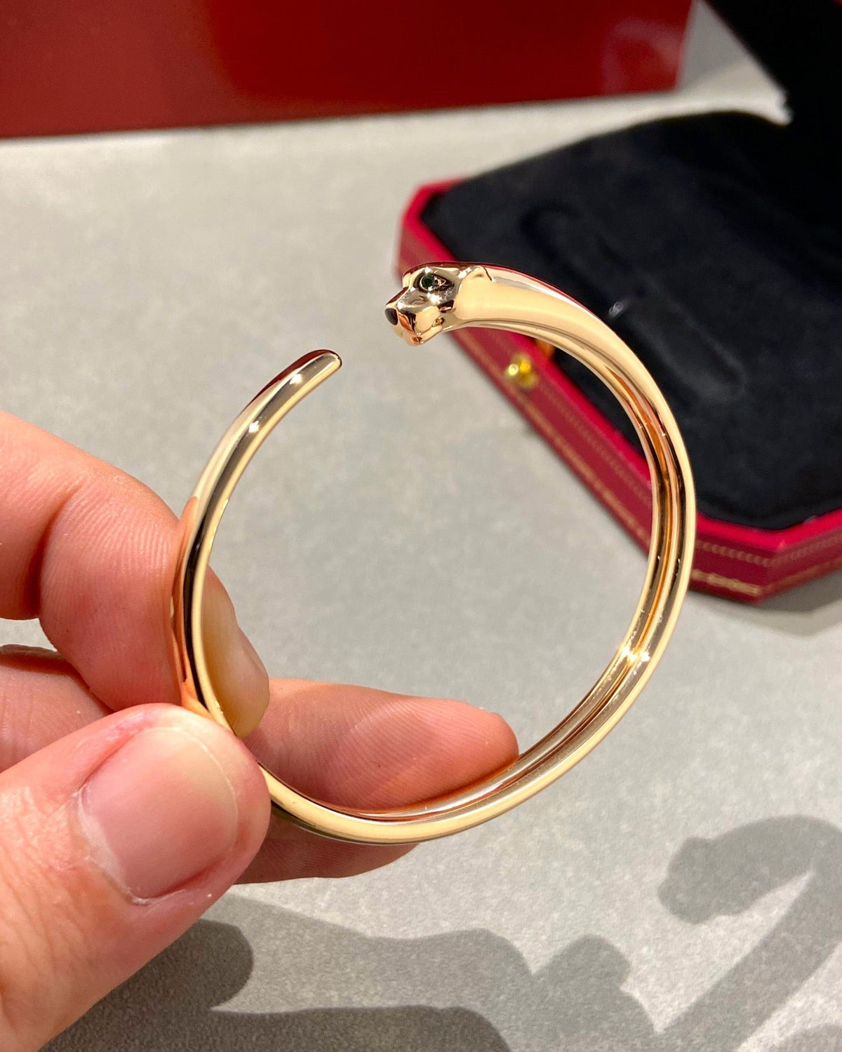 [Cadisa] PANTHERE OPEN BRACELET