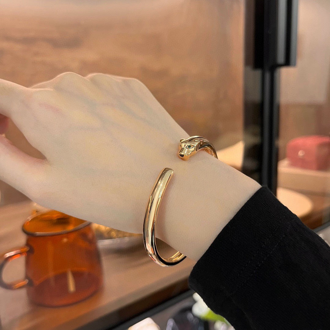 [Gaonasi Jewelry]PANTHERE OPEN BRACELET
