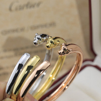 [Gaonasi Jewelry]PANTHERE OPEN BRACELET