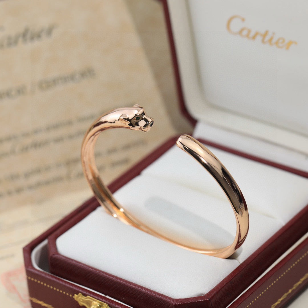 [Gaonasi Jewelry]PANTHERE OPEN BRACELET