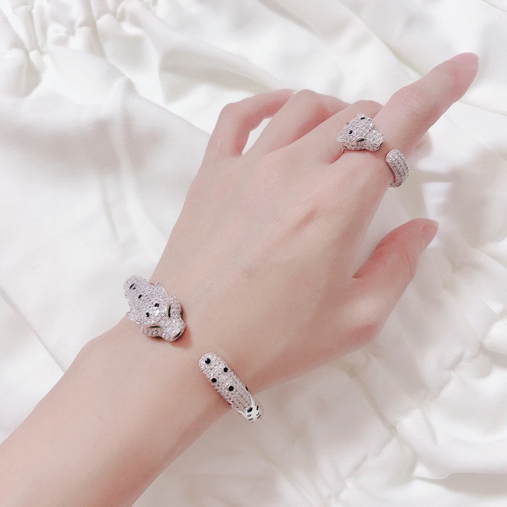 [Gaonasi Jewelry]PANTHERE BIG BRACELET DIAMONDS