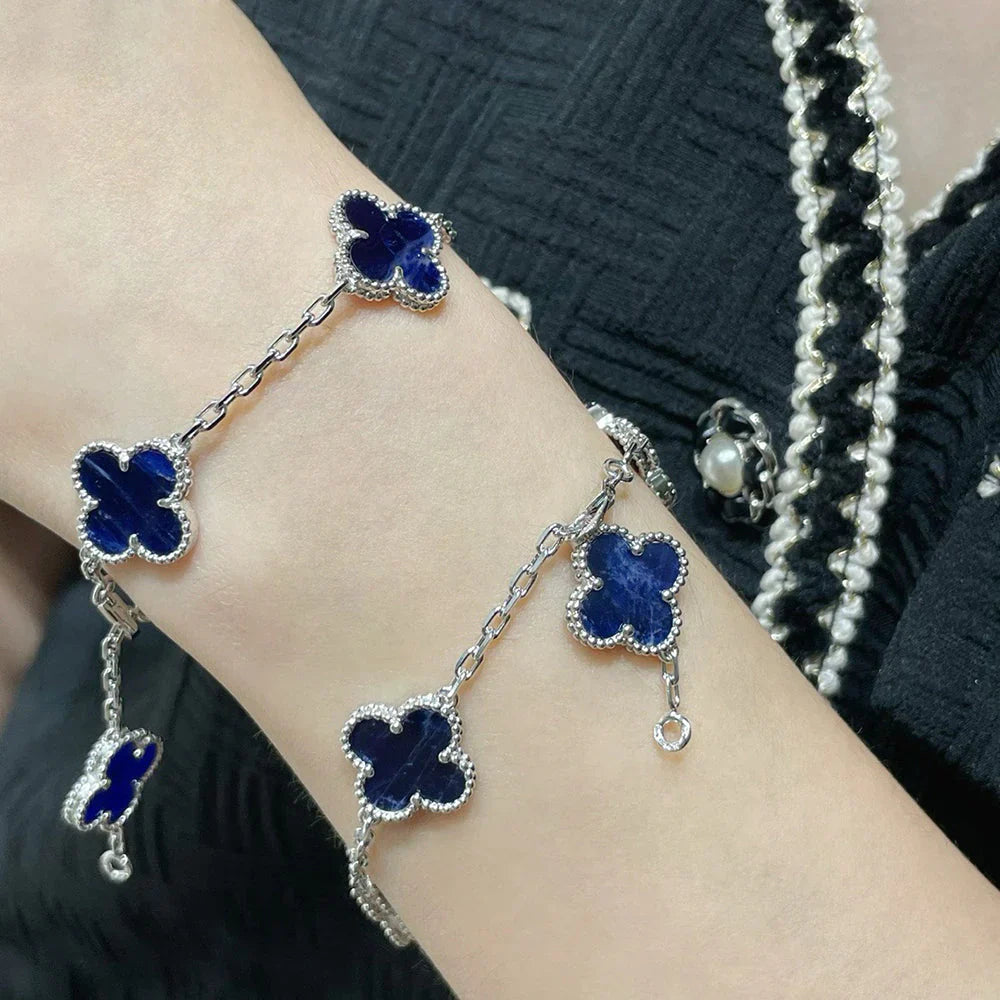 [Gaonasi]CLOVER 5 MOTIF PIETERSITE BRACELET COLLECTION