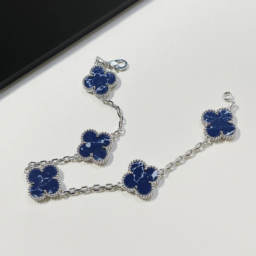 [Gaonasi]CLOVER 5 MOTIF PIETERSITE BRACELET COLLECTION