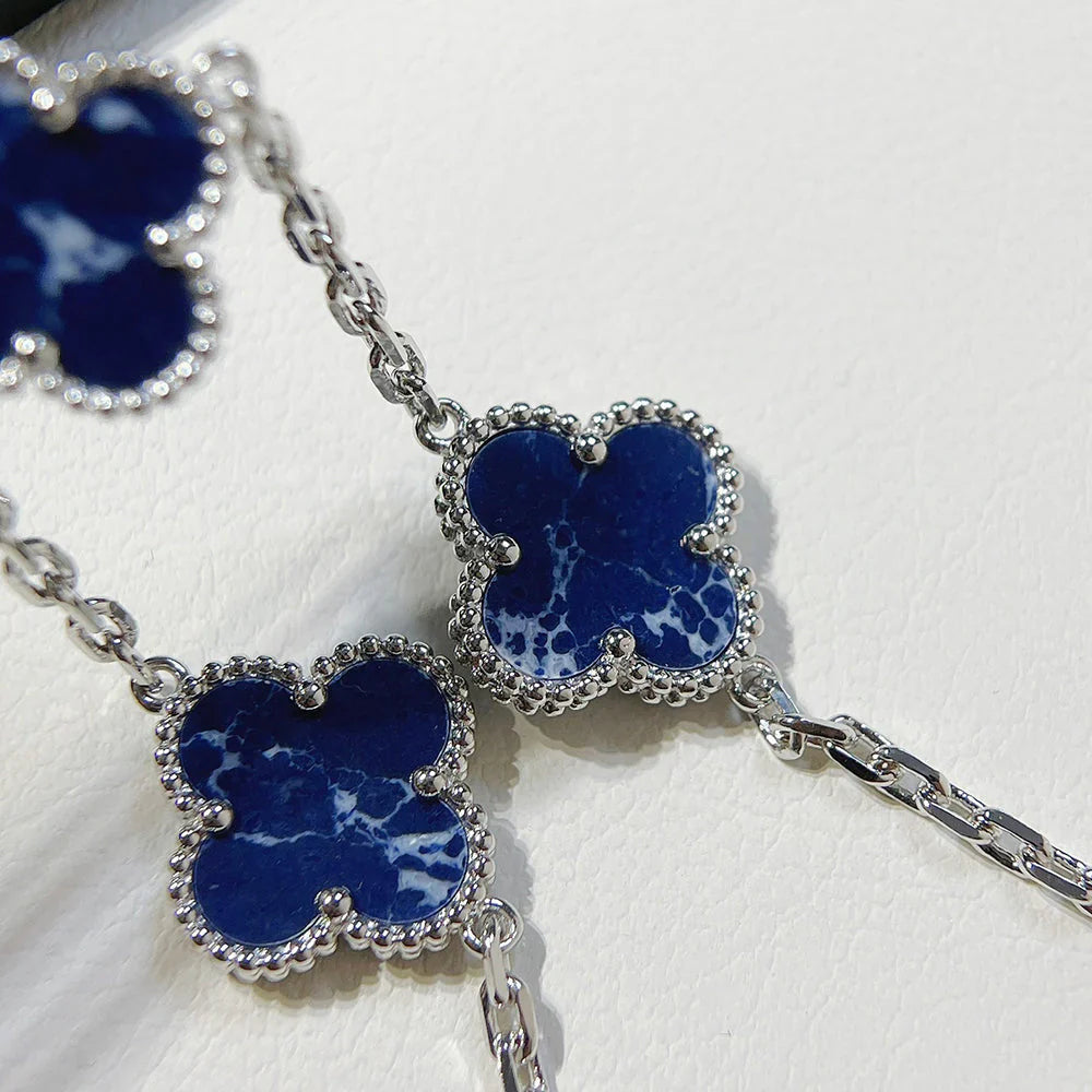 [Gaonasi]CLOVER 5 MOTIF PIETERSITE BRACELET COLLECTION