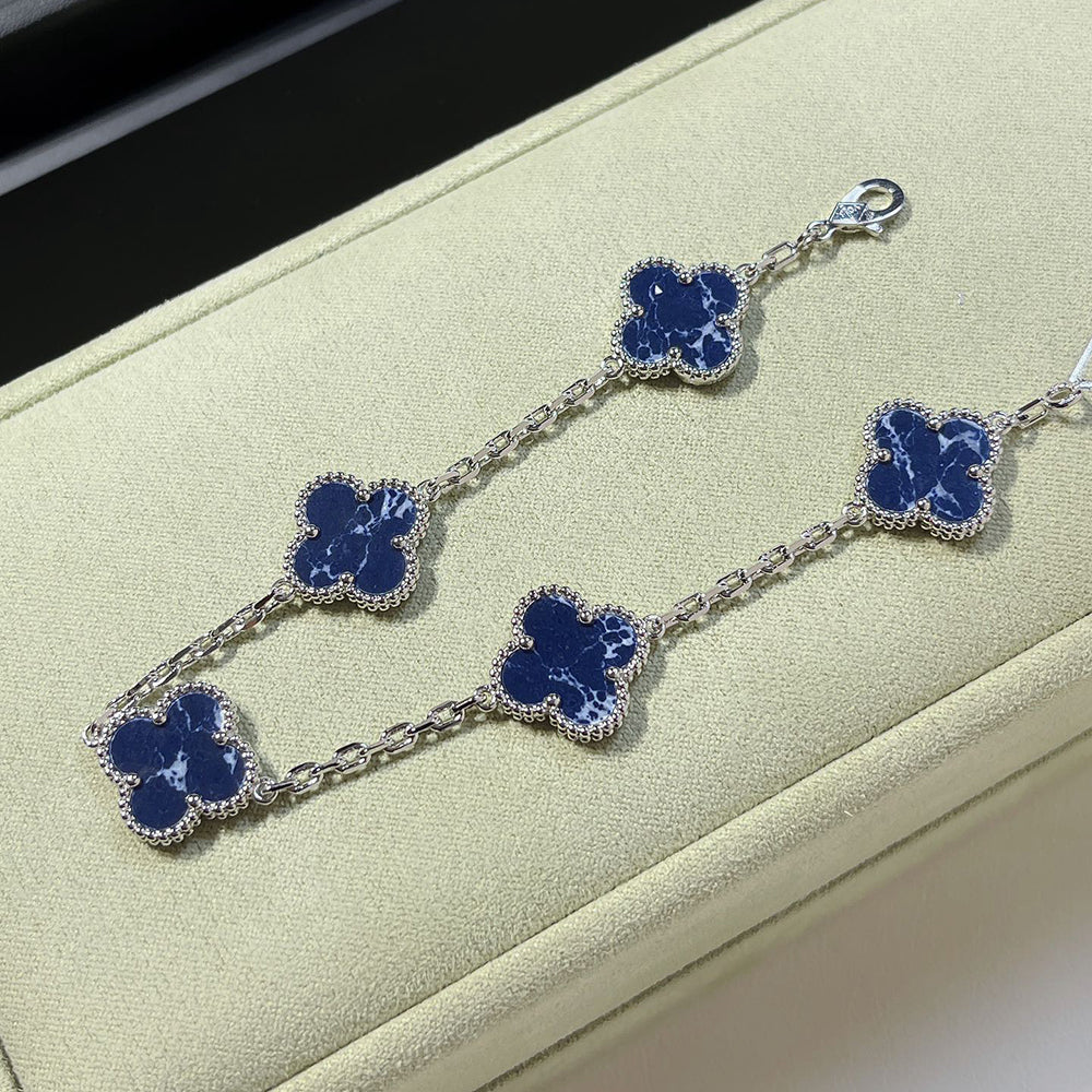 [Gaonasi]CLOVER 5 MOTIF PIETERSITE BRACELET COLLECTION