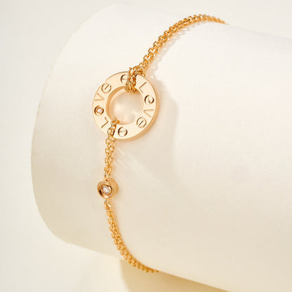 [Gaonasi Jewelry]LOVE BRACELET 2 DIAMOND