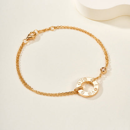 [Gaonasi Jewelry]LOVE BRACELET 2 DIAMOND