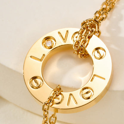 [Gaonasi Jewelry]LOVE BRACELET 2 DIAMOND