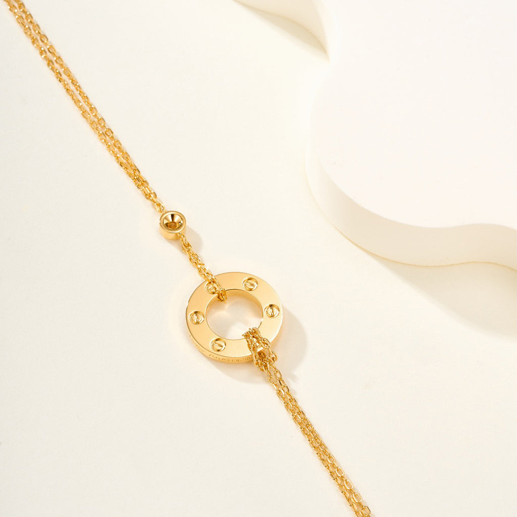 [Gaonasi Jewelry]LOVE BRACELET 2 DIAMOND