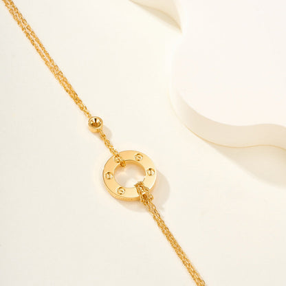 [Gaonasi Jewelry]LOVE BRACELET 2 DIAMOND
