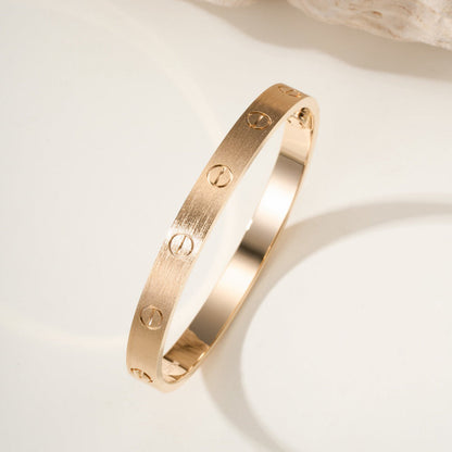 [Gaonasi Jewelry]LOVE BRACELET 6.1MM BRUSHED