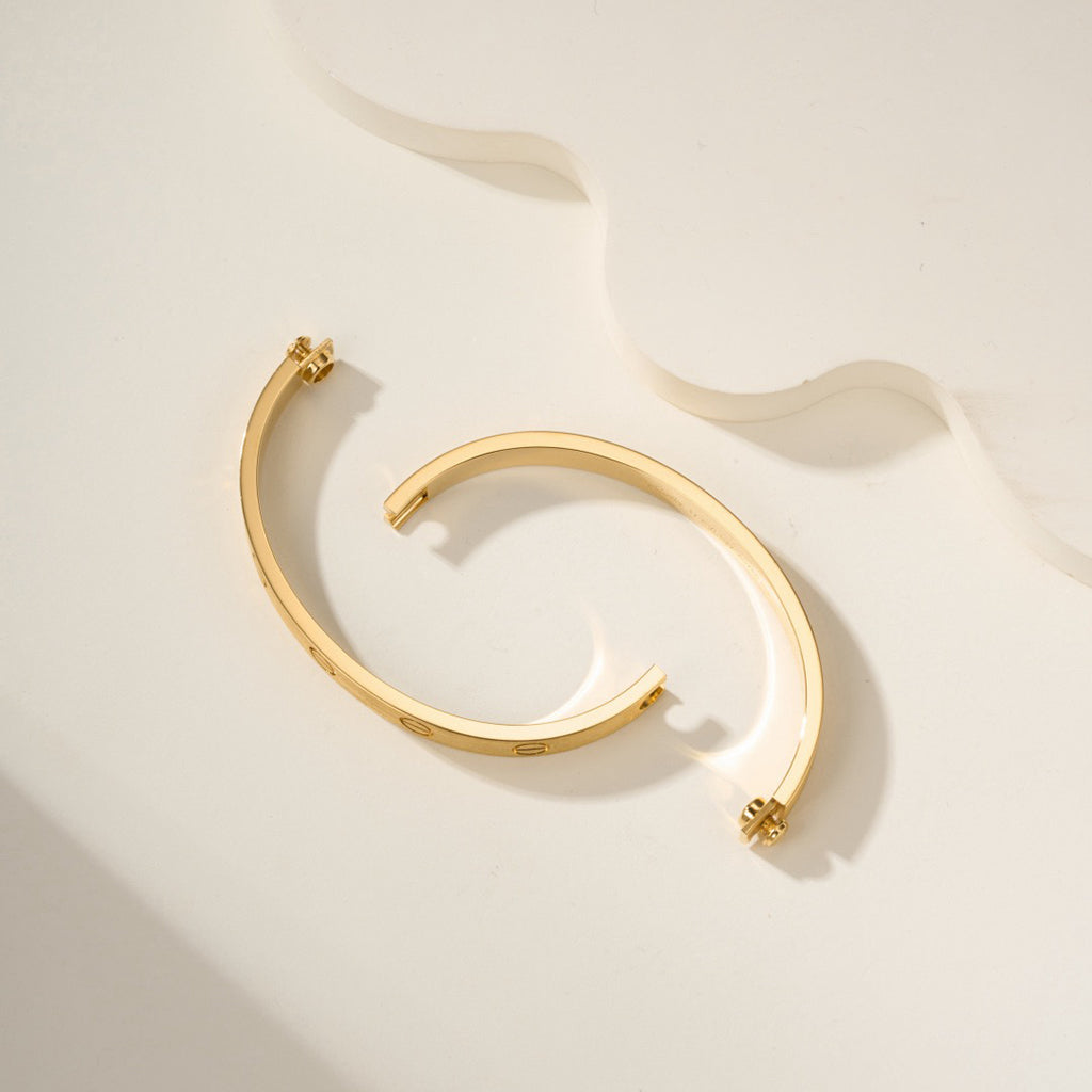 [Gaonasi Jewelry]LOVE BRACELET 6.1MM BRUSHED