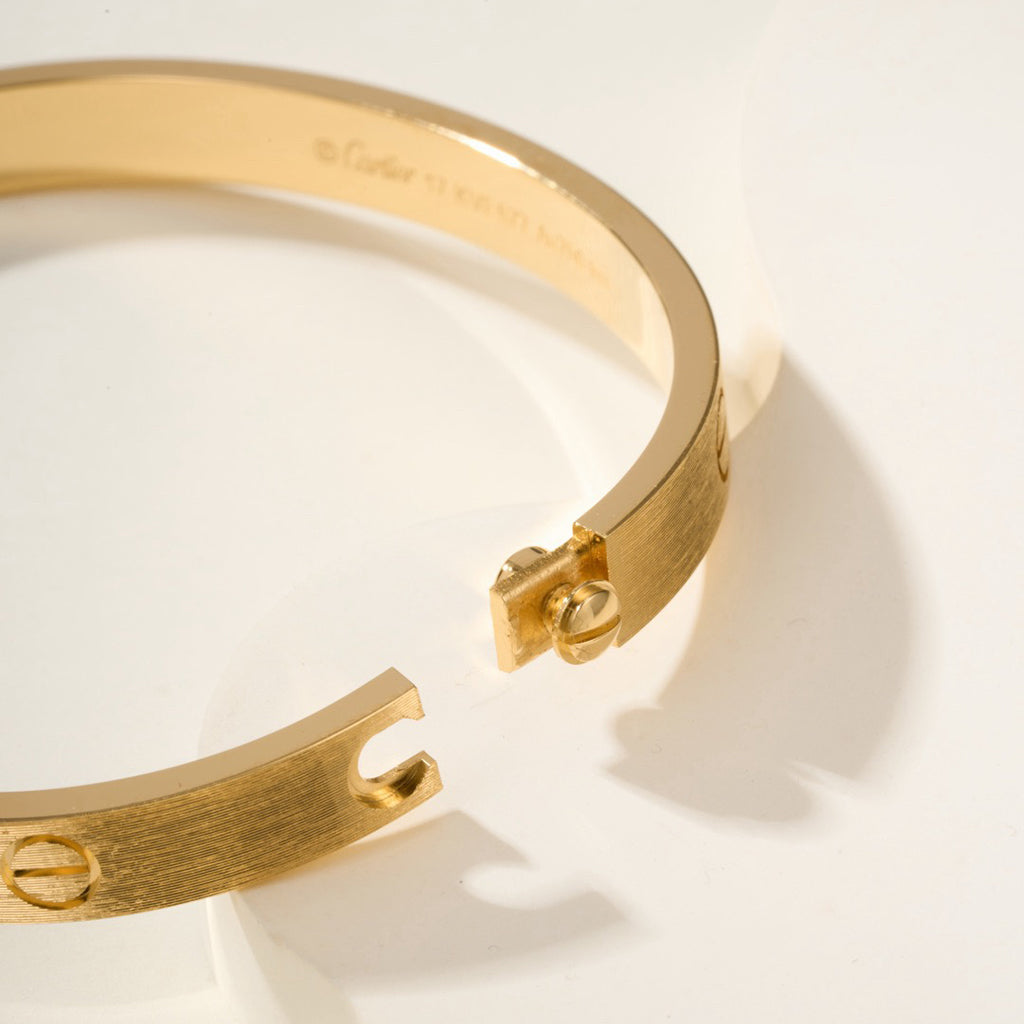[Gaonasi Jewelry]LOVE BRACELET 6.1MM BRUSHED