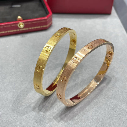 [Gaonasi Jewelry]LOVE BRACELET 6.1MM BRUSHED