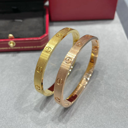 [Gaonasi Jewelry]LOVE BRACELET 6.1MM BRUSHED