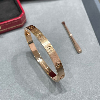 [Gaonasi Jewelry]LOVE BRACELET 6.1MM BRUSHED