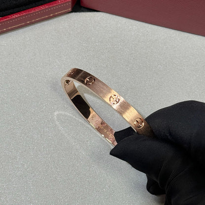 [Gaonasi Jewelry]LOVE BRACELET 6.1MM BRUSHED