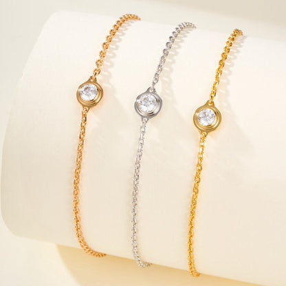 [Gaonasi Jewelry]DAMOUR BRACELET 1 DIAMOND