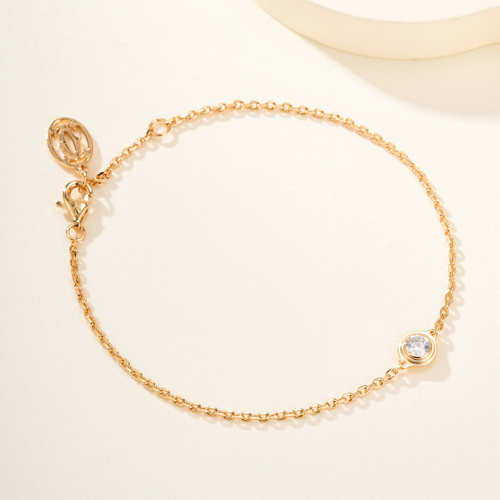 [Gaonasi Jewelry]DAMOUR BRACELET 1 DIAMOND