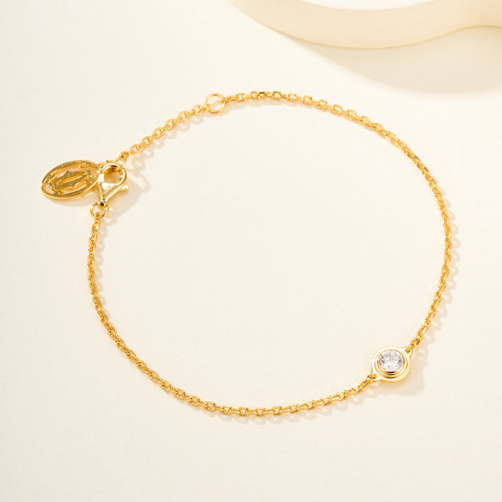 [Gaonasi Jewelry]DAMOUR BRACELET 1 DIAMOND