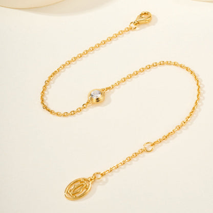 [Gaonasi Jewelry]DAMOUR BRACELET 1 DIAMOND