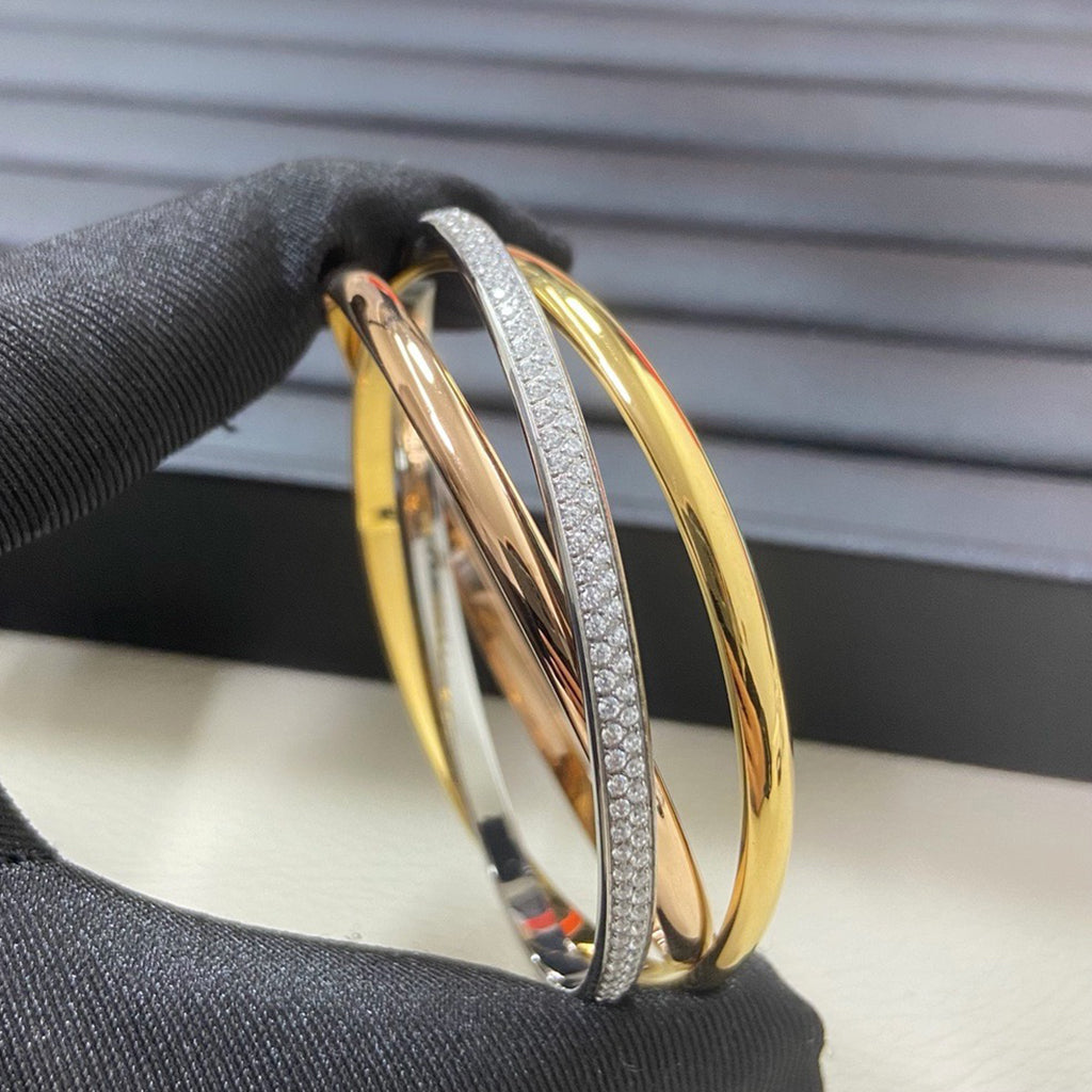 [Gaonasi Jewelry]TRINITY 2.8MM SMALL BRACELET