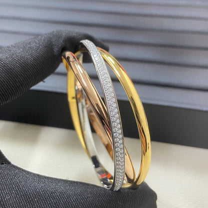 [Gaonasi Jewelry]TRINITY 2.8MM SMALL BRACELET