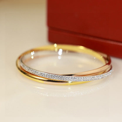 [Gaonasi Jewelry]TRINITY 2.8MM SMALL BRACELET