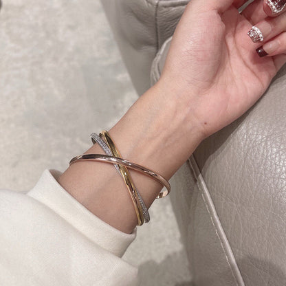 [Gaonasi Jewelry]TRINITY 2.8MM SMALL BRACELET