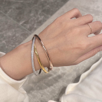 [Gaonasi Jewelry]TRINITY 2.8MM SMALL BRACELET