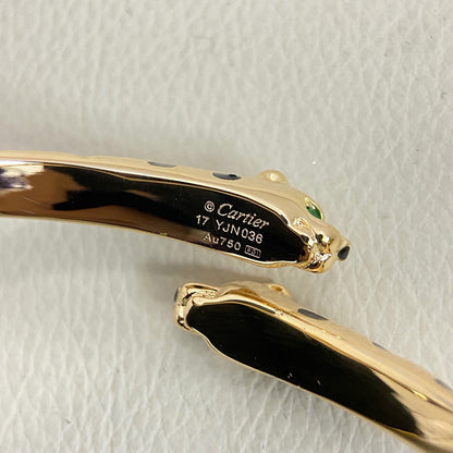 [Gaonasi Jewelry]PANTHERE DOUBLE HEADED OPEN BRACELET
