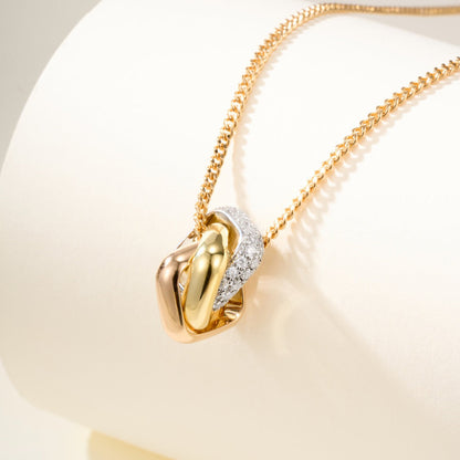 [Gaonasi Jewelry]TRINITY CUSHION NECKLACE COLLECTION