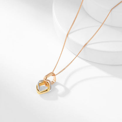 [Gaonasi Jewelry]TRINITY CUSHION NECKLACE COLLECTION