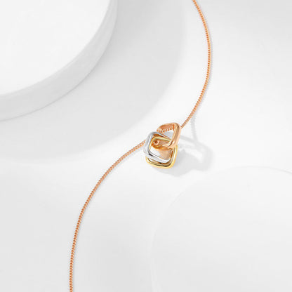 [Gaonasi Jewelry]TRINITY CUSHION NECKLACE COLLECTION