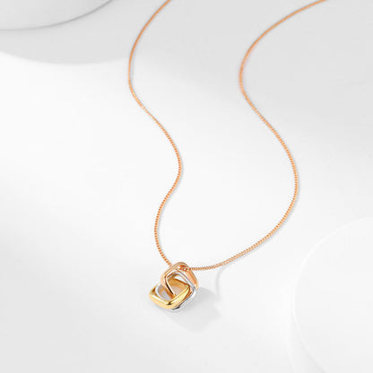[Gaonasi Jewelry]TRINITY CUSHION NECKLACE COLLECTION