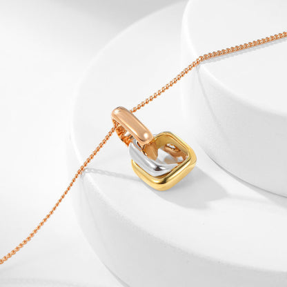 [Gaonasi Jewelry]TRINITY CUSHION NECKLACE COLLECTION